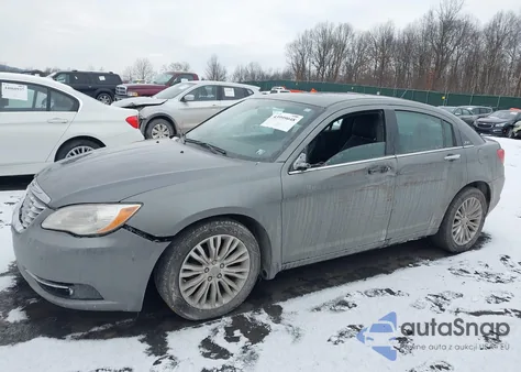 2012 Chrysler 200 Limited z USA, uszkodzony, nr VIN 1C3CCBCGXCN188997